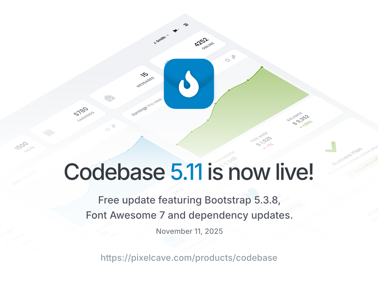 Codebase - Bootstrap 5 Admin Dashboard Template & Laravel 11 Starter Kit - 4
