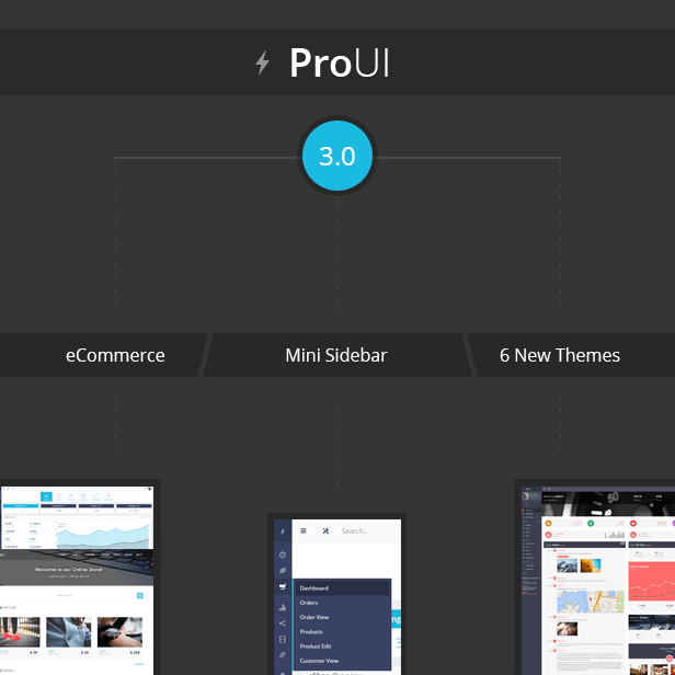 ProUI - Responsive Bootstrap Admin Template - 7